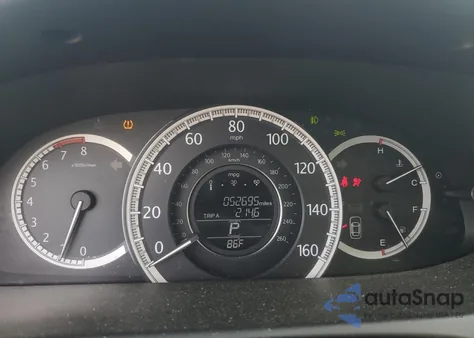 2013 Honda Accord Exl z USA, uszkodzony, nr VIN 1HGCR2F80DA181632